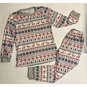 Christmas Kids Long Sleeve / Pants Pajama Set - Size 7